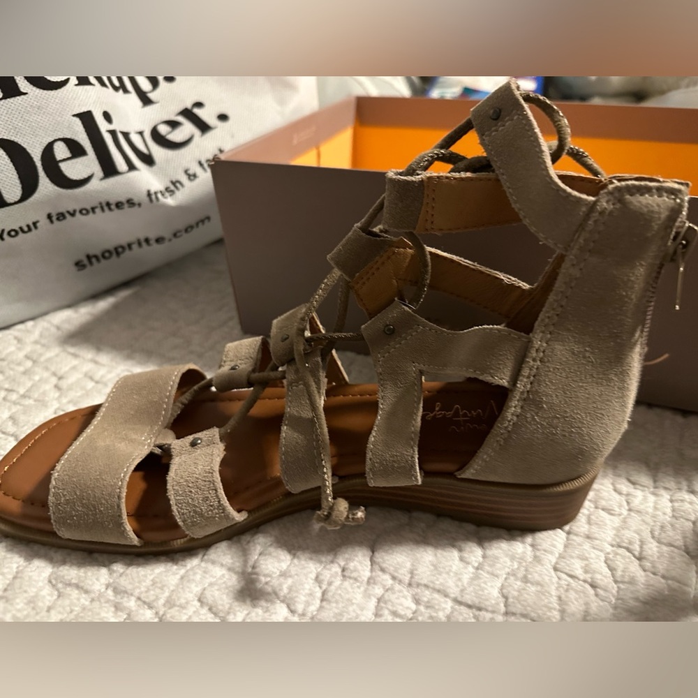 Crown Vintage Tan Gladiator Sandals